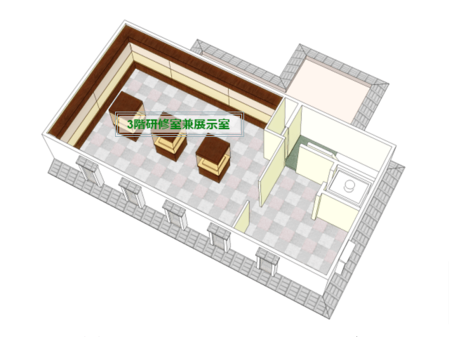 尼信会館 3階図