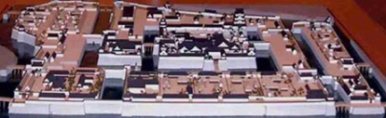 城下町 尼崎展示（2階常設展示室）尼崎城復元模型